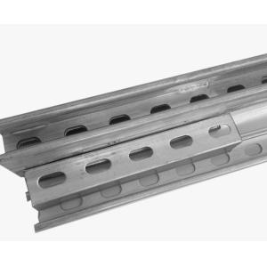 Buy cheap Hot Dip Galvanized Slotted Slotted Strut Channel / Galvanized U Channel For Building Construction from wholesalers