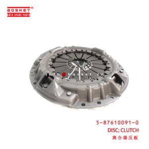 Buy cheap 5-87610091-0 Clutch Pressure Plate Assembly suitable for ISUZU N 4J 5876100910 from wholesalers
