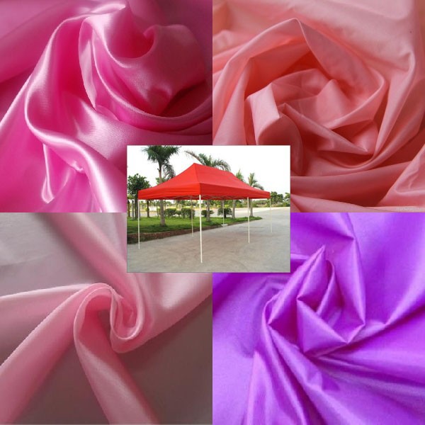 Quality 190T china manufacture cheap taffeta fabric for tent for sale