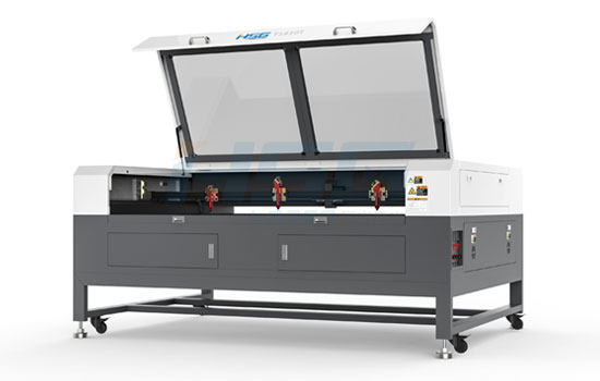 Quality Fabric and leather laser cutting engraving machine HS-T1810D4 for sale