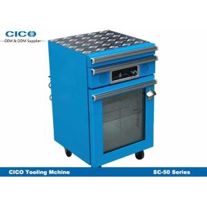 Buy cheap Silent Retro Looking Refrigerator , Blue Retro Fridge Freezer Eco - Friendly from wholesalers