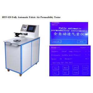 Buy cheap Automatic Fabric Air Permeability Tester Textile Air Permeability Testing Machine from wholesalers