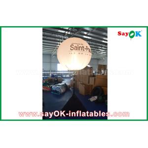 190T Nylon Cloth 1.5m DIA Advertising Inflatable Lighting Decoration Stand