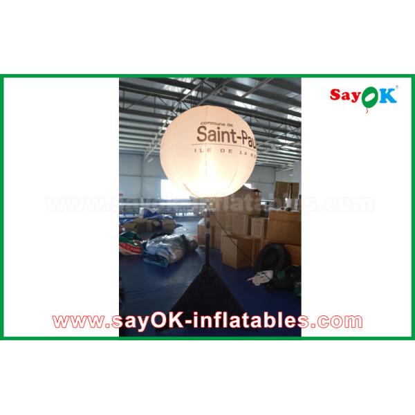 190T Nylon Cloth 1.5m DIA Advertising Inflatable Lighting Decoration Stand