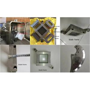 Full Automatic Frozen Meat Cutting Machinery for Commerical Customized