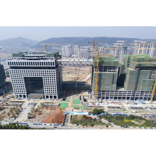 Construction Prefab High Rise Steel Structure Building With Reduced Foundation