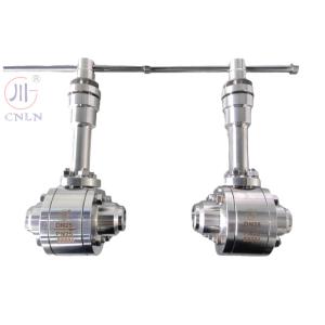 DN50 PN40 SS Cryogenic Ball Valve For LNG/LOX/LN2/LAR/LCO2 Liquid Gas/Skid