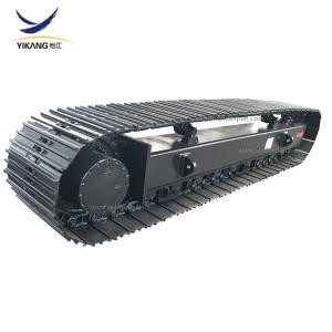 Best price 3 tons rubber track undercarriage for crawler fire fighting robot