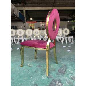 Buy cheap Round Back Dining Chairs Special Design Stackable Function Banquet Chairs from wholesalers
