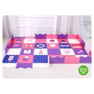 Buy cheap Non-Toxic Eva Puzzle Foam Playmat  With  Rails New Desgin from wholesalers