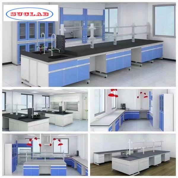 Quality Chemistry Experimentation Desk with 60x30x34 Inches Dimensions and Drawers for sale