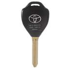 Buy cheap toyota replacement auto keys no chip with high impact resistance from wholesalers