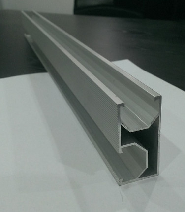 Quality OEM 6063 Anodized Extrude Aluminium Corner Rail & Solar PV Extruded Aluminum Mounting Rail for sale