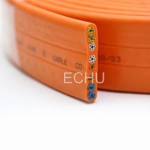 Flat Traveling Cable for Elevator use, Flat Travel Cable 36cores