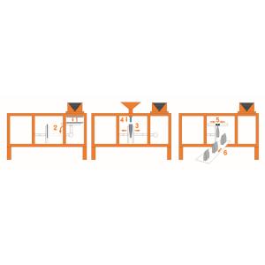 Buy cheap Automatic Powder Filling, Sealing & Labeling Machine for Food & Commodity Grade Plastic Pouches with Motor-Driven System from wholesalers