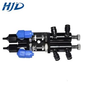 Buy cheap HJD36AB Double Acting Thimble AB glue double fluid dispensing valve from wholesalers
