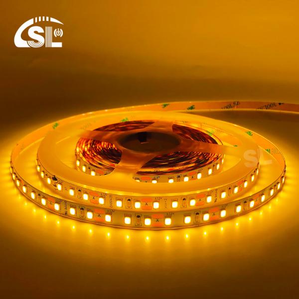 Slim DC12V SMD2835 Electroplate PCB 120Ds 8mm Ra 80 LED Light Strip for