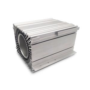 Buy cheap Square rustproof Aluminum Extrusion Heat Sink With Anodizing Nature Flexible from wholesalers