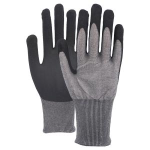 Buy cheap 18 Gauge A4 Cut Resistant Sandy Nitrile Coated Work Gloves High Performance Cut Protection from wholesalers