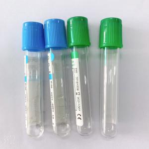 Buy cheap Medical  Lab Use Blood Sample Bottles Green Blue Color For Blood Collection from wholesalers