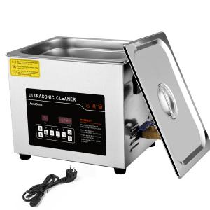 Buy cheap Powerful 15L Dual Frequency Ultrasonic Cleaning Machine With SUS 304 Drain Valve from wholesalers