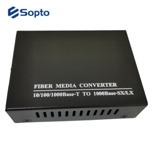 China Stainless Steel 10/100M IEEE802.3ah OAM Fiber Media Converter on sale