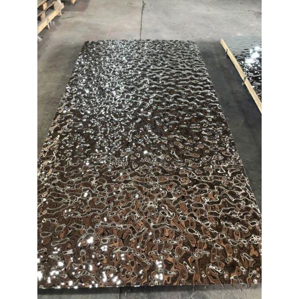 Buy cheap China Water Ripple Pattern Embossed Stainless Steel Sheet Manufacturers In Foshan from wholesalers