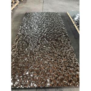 Buy cheap China Water Ripple Pattern Embossed Stainless Steel Sheet Manufacturers In Foshan from wholesalers
