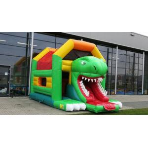 Buy cheap Custom Made Multifun Inflatable Combo Aframe Metkop Bouncy Castles With Slides from wholesalers