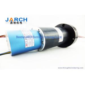 Buy cheap Electrical Ethernet Hybrid Slip Rings Four Passage With 78mm Overall Diameter , 30RPM Speed from wholesalers