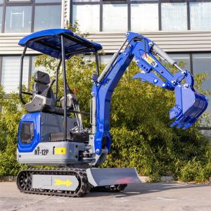 Buy cheap HT12P Mini Excavator 1200kg Operating Weight from wholesalers
