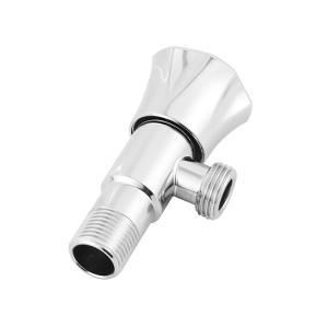 Water Heater SS201 Plating Angle Valve With Tap Faucet Angle Valve 1/2"x3/8"