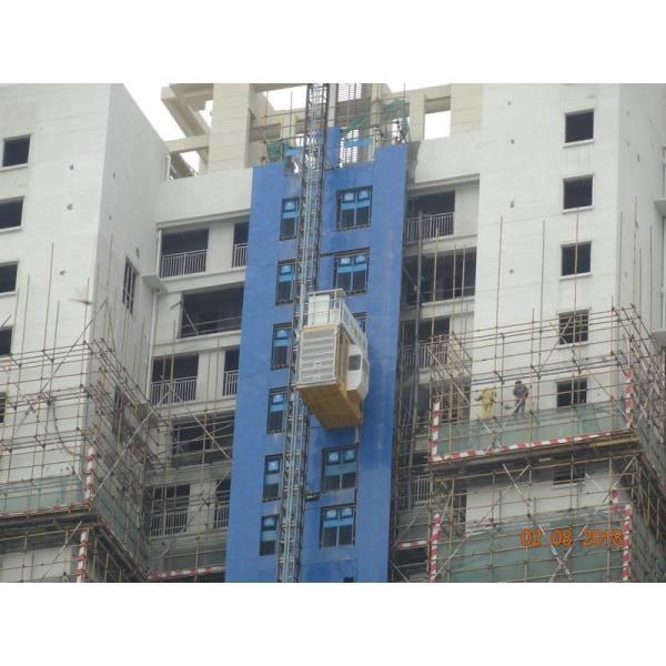 Buy cheap Doube Cabin VFC Rack Pinion Lift Construction Material Hoist from wholesalers