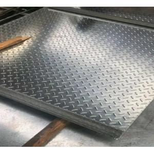 Buy cheap ASTM DX51D Z181-Z275 Full Hard T Type / Tear Drop Gi Chequered Plate For Metal Roof from wholesalers