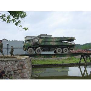 15m Span Heavy Mechanized Bridge With Advanced Engine, Gearbox For Dry Gaps and