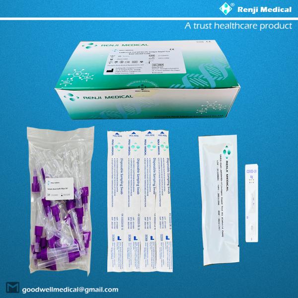 Fast Safety Coronavirus Antigen Detection Kit Saliva Antigen Test Kit Coloidal