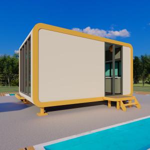 Buy cheap Aluminum Alloy Panel Luxury Modular Cabin Prefabricated Capsule Tiny House Hotel Mobile Home Container Modular Room Over 40 Years Lifespan from wholesalers