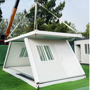 Steel Structure Folding Container House Robust Material Space Saving