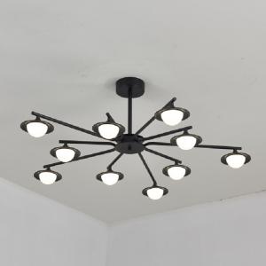 Buy cheap Unique Acrylic Black Aluminum Modern Pendant Light Different Shape from wholesalers