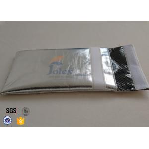 Buy cheap 28 x 32cm Fireproof Document Bag with Silver + Black Carbon Fabric Inside from wholesalers