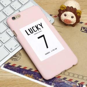 China Hard PC English Word Candy Color Back Cover Cell Phone Case For iPhone 7 6s Plus 5s on sale