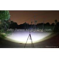 China XML-T6 CREE 10W 1200LUM  super power rechargeable and dimmable LED torch for sale