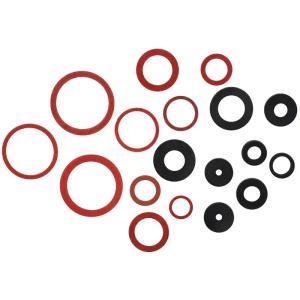 Buy cheap Flat Round Custom Silicone Rubber Parts , Rubber Spacer Washer For Hose Plumbing Taps from wholesalers