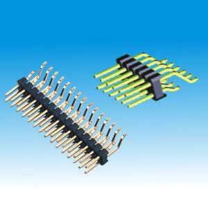 Buy cheap 2.54mm Pin Header Single Row Right Angle SMT from wholesalers