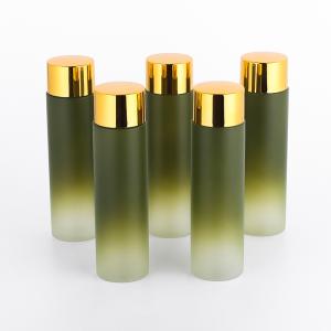 150ml Small Gradient Green Plastic Spray Bottle With Screw Cap