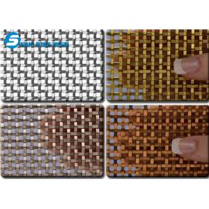 Buy cheap Flat-Wire Decorative Mesh Fandango Bronze from wholesalers
