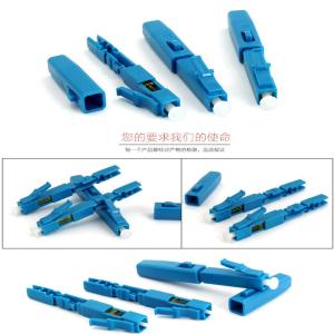 Buy cheap LC APC Fiber Fast Connector FTTH Field Assembly Optical Quick Splice Connector from wholesalers
