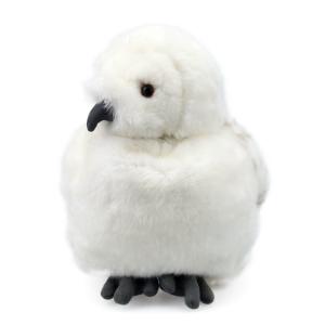 EN71 Machine Washable Head Rotatable White Owl Plush Toy