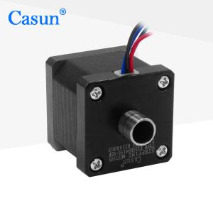 Buy cheap NEMA 14 Hollow Stepper Motor Dual Shaft 1.0A 0.19N.M For Image Scanners from wholesalers