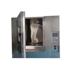 Buy cheap 100 ~ 150MM Jet Distance Ingress Protection Test Equipment / IPX9K High Pressure Fan Spray Test Chamber from wholesalers
